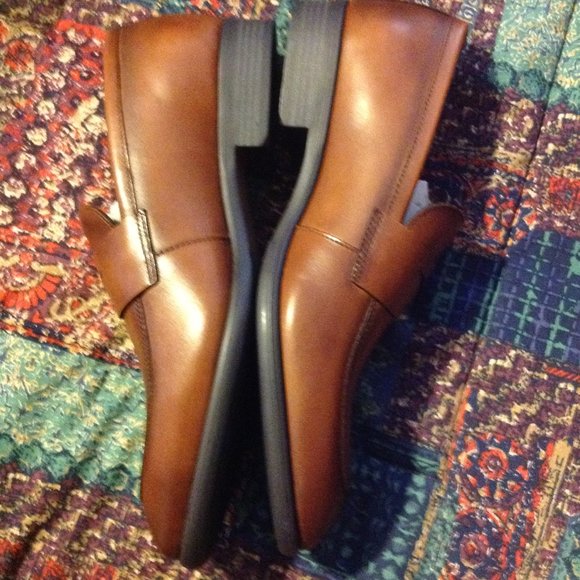 Nordstrom Men\'s NoDino Brown Leather Penny Loafers 11.5M - New in Box main image 5